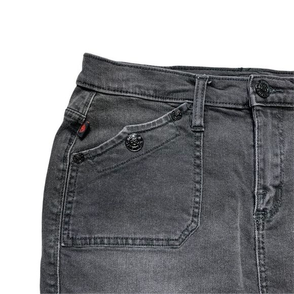Rock & Republic Gray Denim Skirt size 10 - Picture 4 of 10